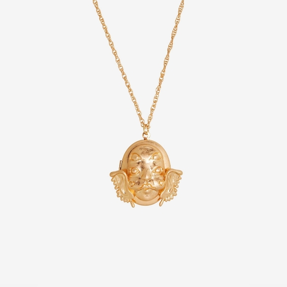 Melanie Martinez Portals Mask Locket Necklace - Picture 3 of 4